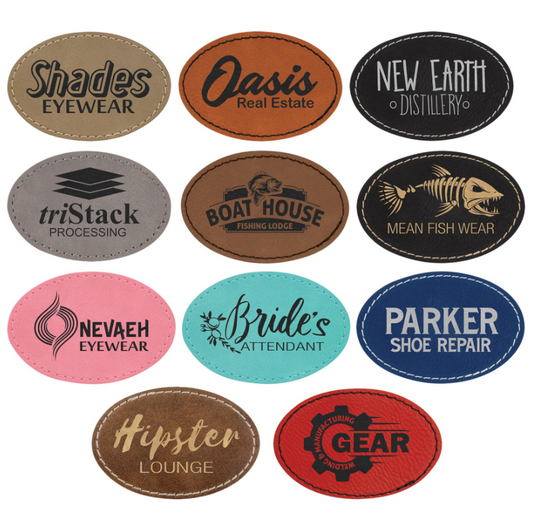 3x2 Inch Oval Custom Patches for Richardson Hats