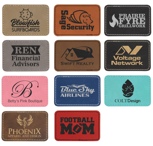3x2 Inch Rectangle Custom Patches for Richardson Hats